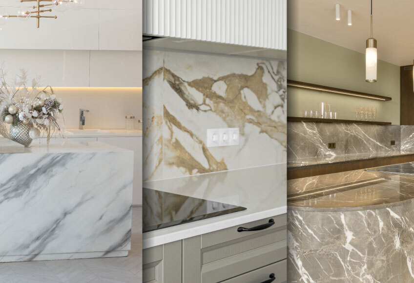 Tendencias en piedras naturales para 2025: mármol, cuarzo y cuarcita